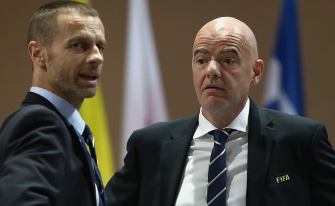 Lufta e futbollit, UEFA e kërcënoi me kallëzim penal dhe kërkoi “kokën” e Infantinos, FIFA reagon ashpër: Fushatë shpifjesh!