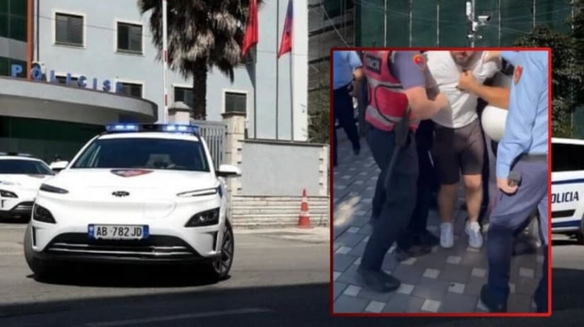 Goditi me grusht qytetarin gjatë tubimit, kryepolici Hita pezullon efektivin e “Shqiponjave”, nis edhe hetimi!