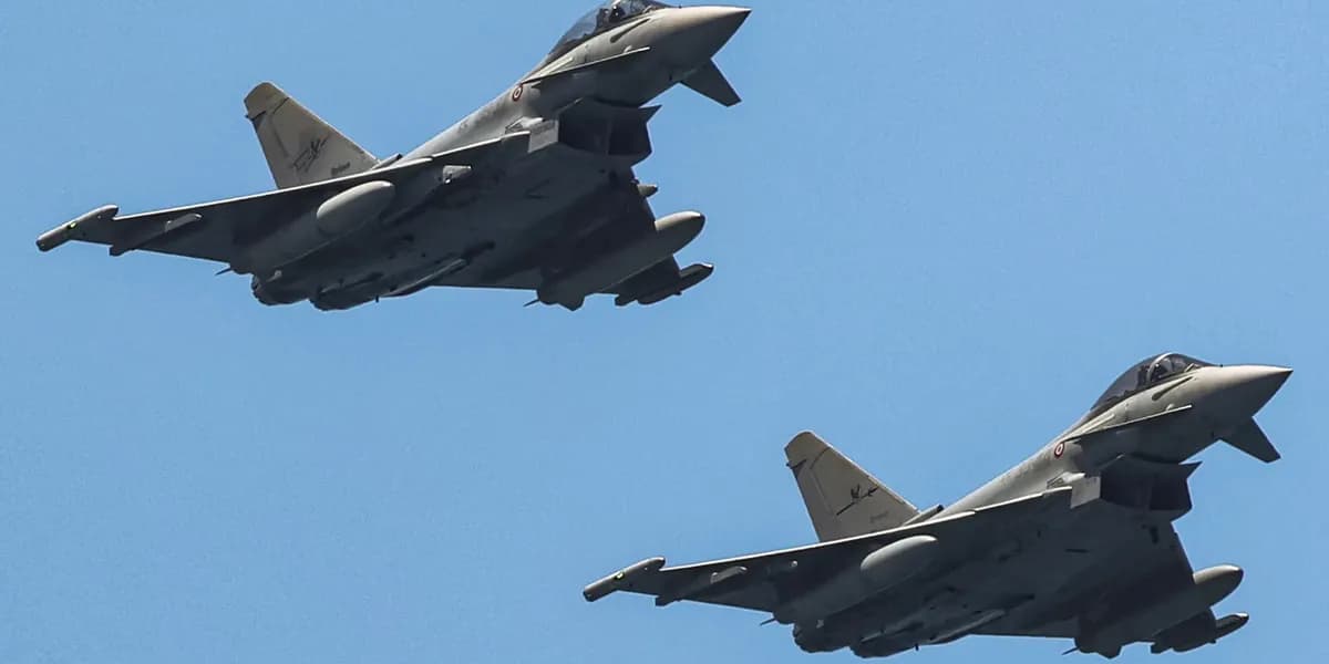 NATO jep detaje për dronin në Lituani: Dy Eurofighterë italianë e rrëzuan dronin