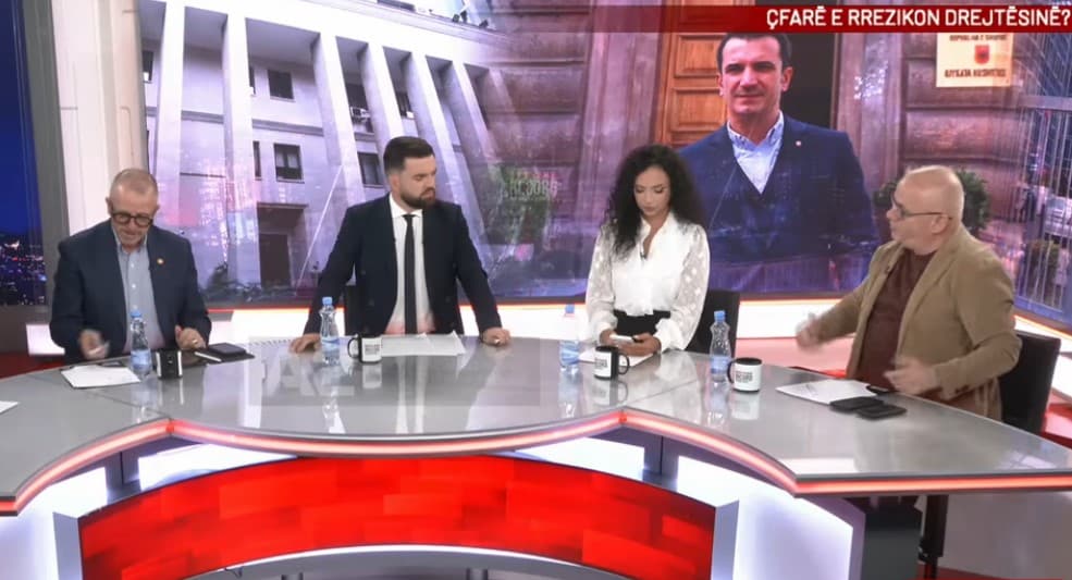 “Je njësh me kryeministrin”, Artan Hoxha përplaset me Eugen Beçin për pagat e magjistratëve: Po gënjen sy më sy… (VIDEO)