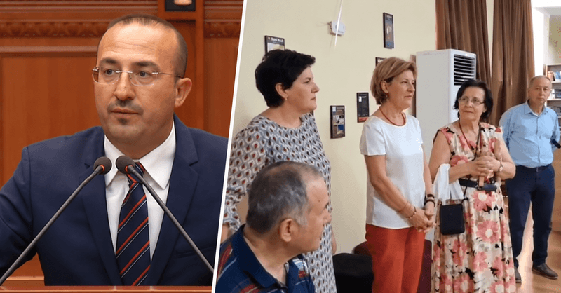 VIDEO / “Për Enverin yll e dritë…”, ja si e manipuloi Saimir Korreshi rrëfimin e Flora Ngucajt