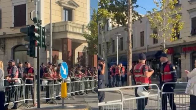 Masa të shtuara sigurie para Kuvendit, vendosen gardhe metalike dhe bllokohen disa rrugë
