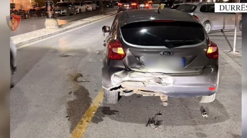 Përplasi 4 mjete gjatë arratisjes nga Policia, në pranga 30-vjeçari që vodhi makinën dhe rrezikoi jetën e qytetarëve në Durrës!