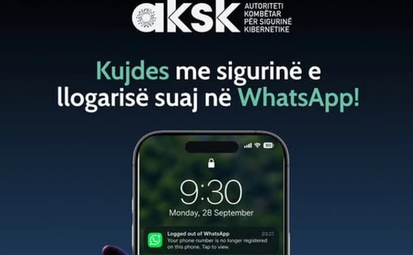 Alarm për rrjetin WhatsApp! AKSK paralajmëron për kompromentimin e llogarive dhe apelon për kujdes: Ja hapat dhe masat që duhet të merrni!