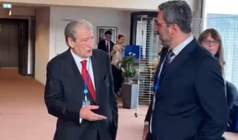 Berisha në Strasburg, takon përfaqësuesit e lartë të Kosovës dhe akuzon: Rama po bën spastrim etnik në Shqipëri!