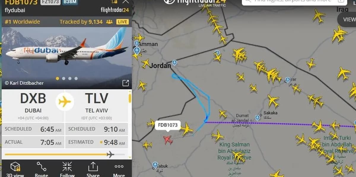 Alarm për rrëmbim, dy pilotët e Flydubai përleshen në kabinë – aeroplanët luftarakë izraelitë ngrihen në ajër