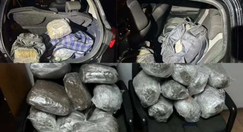 Operacion antidrogë në Janinë, 3 shqiptarët kapen duke trafikuar 36 kg marijuanë!