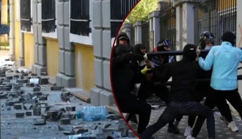 “Ky është modeli dhe dhuna që shqiptarët njohin prej vitesh”- Ministri Nufi: Kjo protestë, vetëm me studentët nuk ka më lidhje!