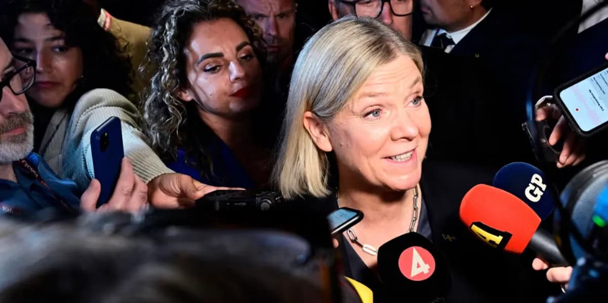 Parlamenti i Suedisë voton kundër emërimit të Magdalena Anderssonit si kryeministre