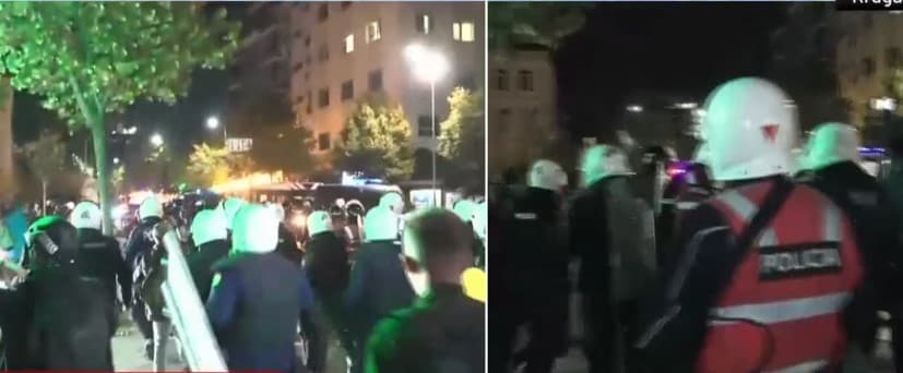 Pas ndjekjes, Policia fut në kurth protestuesit, shoqërime masive te “Medreseja”, efektivët mbushin furgonët me të dyshuar!