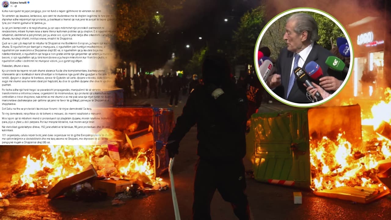 Ministrja socialiste: Protesta e studentëve po përdoret politikisht, qeveria mbetet e hapur për dialog