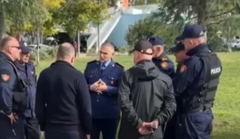 FOTO-LAJM/ Protesta kombëtare, kryepolici Hita inspekton në terren efektivët e angazhuar në terren! Zbulohen kërkesat për blutë