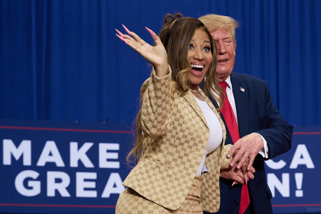 “Është e vështirë të mos i vëresh”, Trump bën komentin e papritur për format e Nicki Minaj