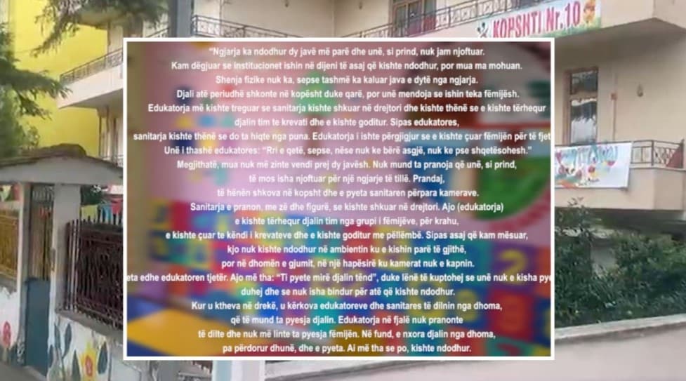“Dua drejtësi për djalin tim”- Nëna nga Fieri pretendon për dhunë në kopsht: Dyshoj se pamjet filmike janë fshirë!