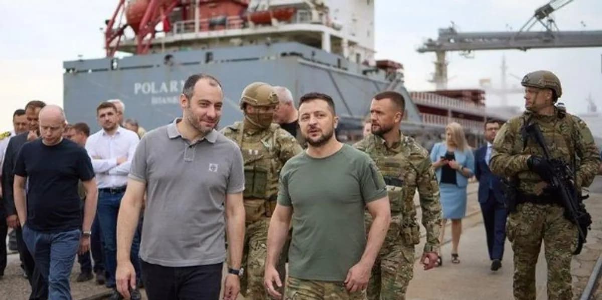 Zelensky: Nuk do t’i sulmojë anijet me naftë ruse që janë nisur drejt SHBA-së