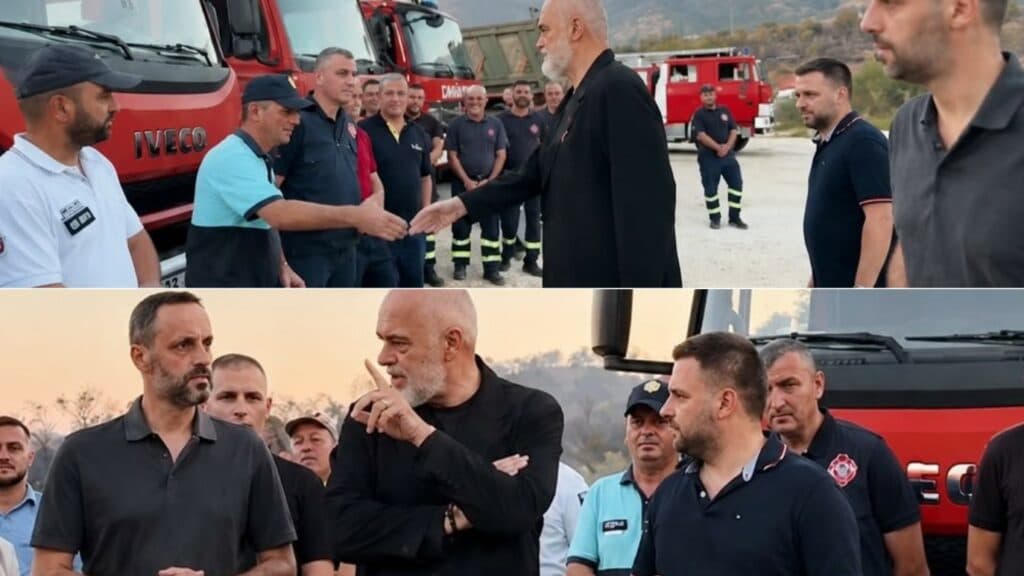 “Dëmshpërblim për të prekurit”/ Rama takon banorët pas flakëve në Himarë: Çfarë s’na vret na bën më të fortë!