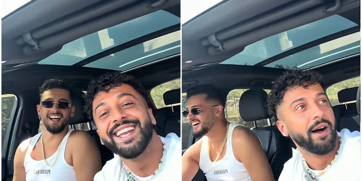 Gjesti dhe DJ Gimbo shfaqen së bashku, përcjellin një mesazh të veçantë për ndjekësit