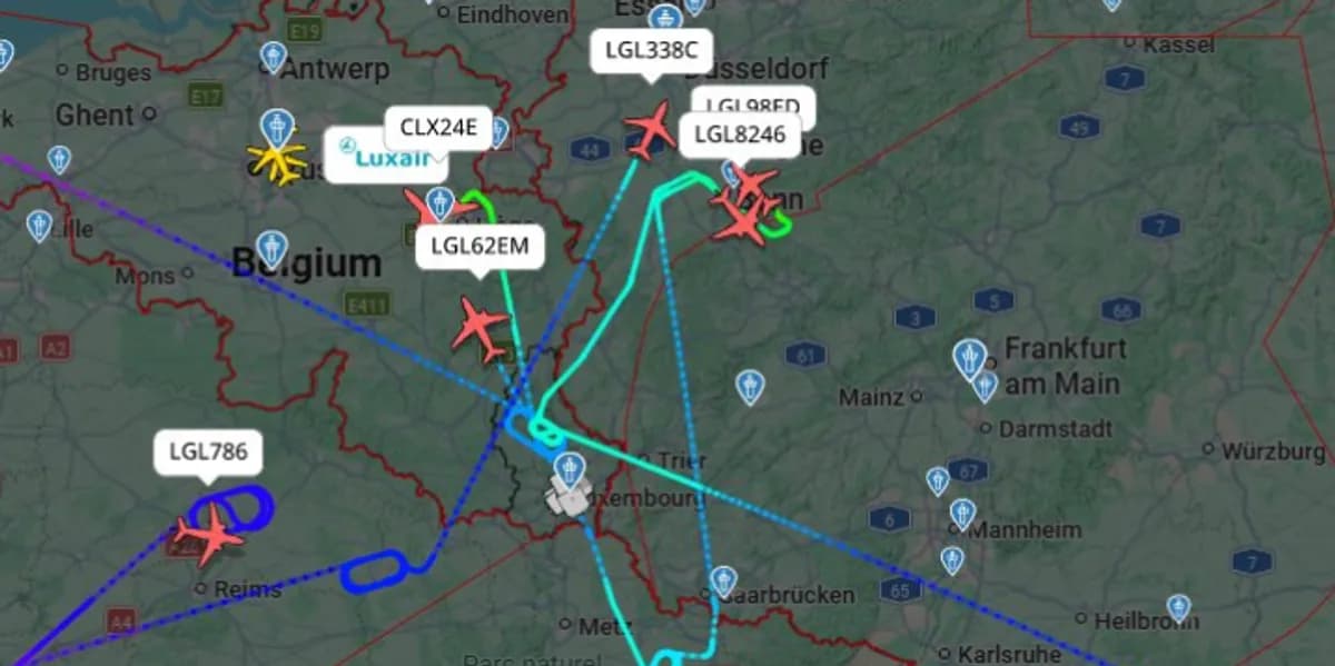 Dronë të mëdhenj u panë pranë aeroportit të Luksemburgut, kryeministri: Kjo është diçka e re