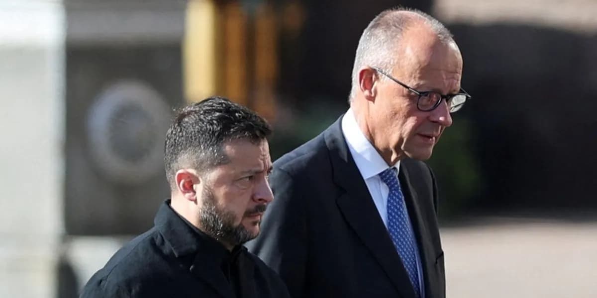Zelensky paralajmëron “marrëveshje të rëndësishme” me kancelarin Merz të Gjermanisë