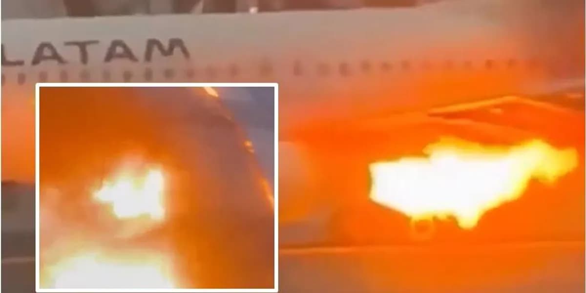Motori i një aeroplani përfshihet nga flakët, pak para ngritjes në Peru – zbulohen detaje, pamje dhe rrëfimi i një pasagjeri