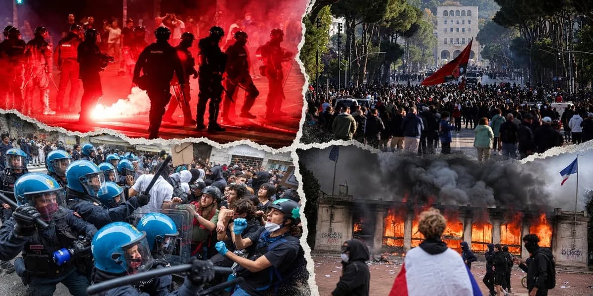 Pse po protestojnë të rinjtë në Evropë?